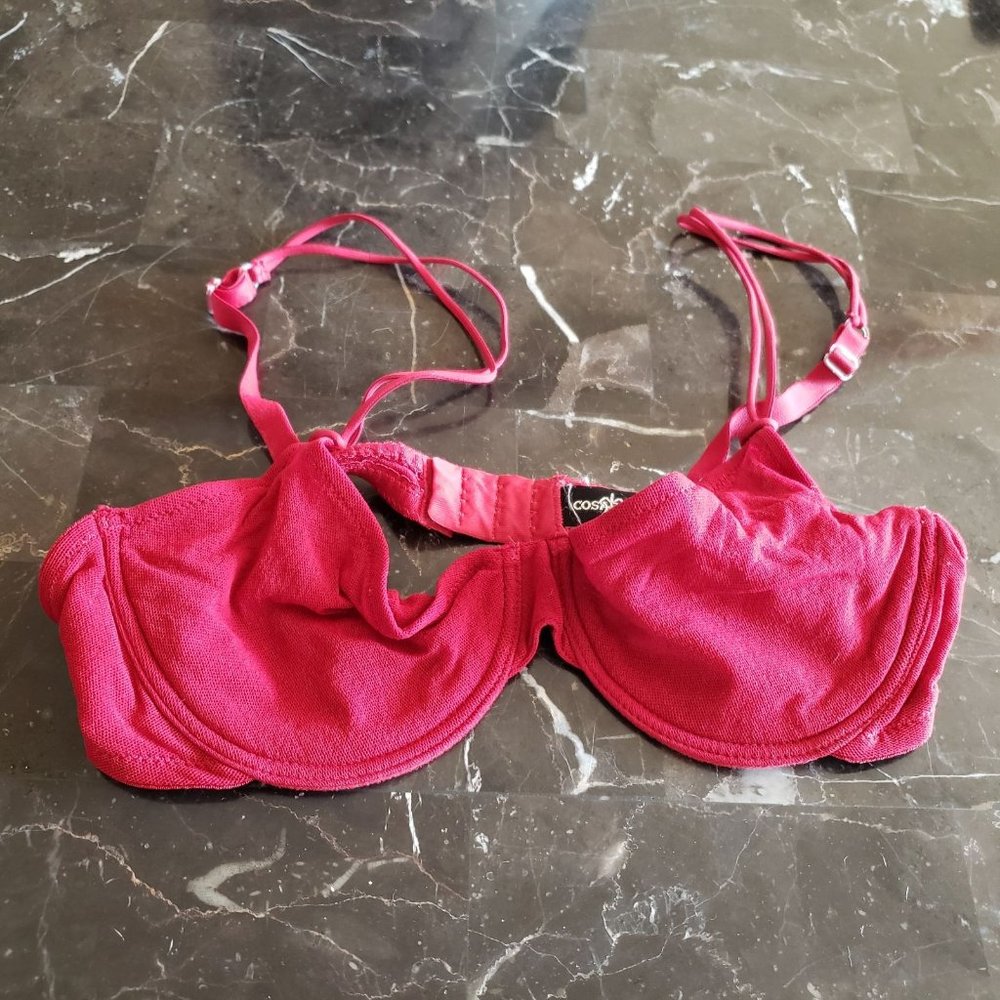 Red Cosabella Underwire, Unlined Bra (It 3)
